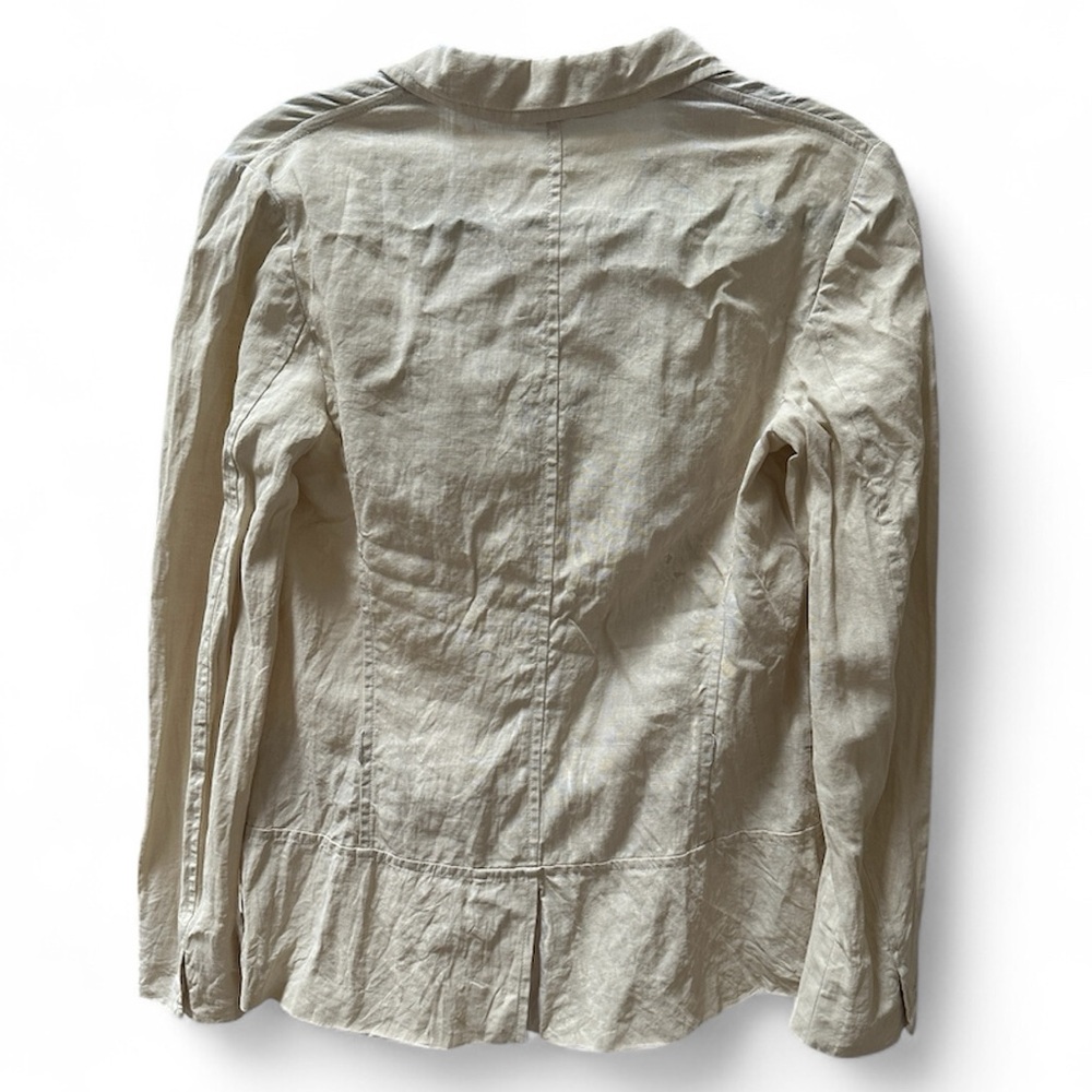 Vintage Linen Prada Blazer - Picture 2 of 3